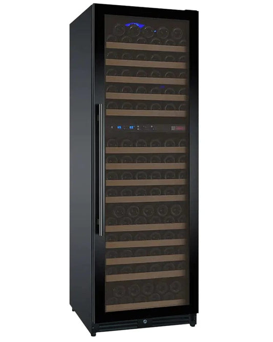 Allavino Residential 24" Wide FlexCount II Tru-Vino 172 Bottle Dual Zone Black Right Hinge Wine Refrigerator VSWR172-2BR20