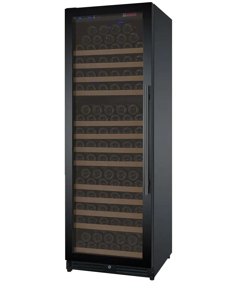 Allavino Residential 24" Wide FlexCount II Tru-Vino 177 Bottle Single Zone Black Left Hinge Wine Refrigerator VSWR177-1BL20