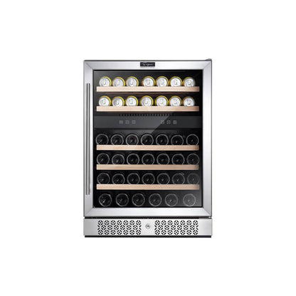 Empava Residential Empava 24 Inch Fridge Dual Zone Wine & Beverage Cooler WC04D