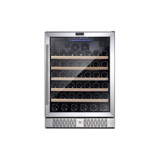 Empava Residential Empava 24 Inch Wine Cooler Wine Fridge 52 Bottles WC03S