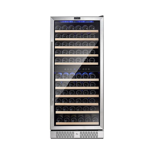 Empava Residential Empava 55" Tall Dual Zone 100 Bottle Wine Fridge