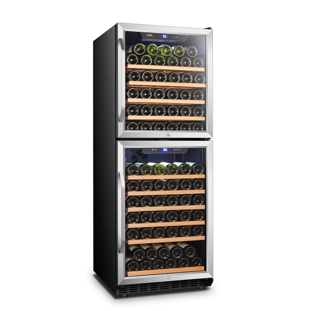 Lanbo Residential Lanbo 133 Bottle Dual Door Wine Cooler - LW133DD