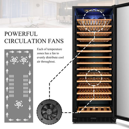 Lanbo Residential Lanbo 149 Bottle Single Zone Wine Cooler - LW155S