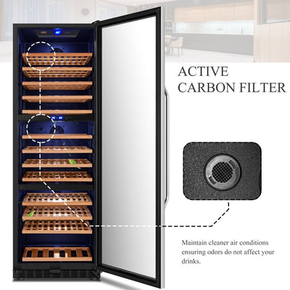 Lanbo Residential Lanbo 149 Bottle Triple Zone Wine Cooler - LW144T