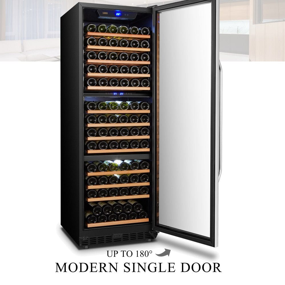 Lanbo Residential Lanbo 149 Bottle Triple Zone Wine Cooler - LW144T