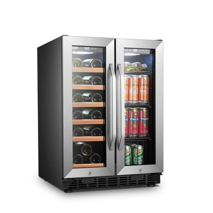 Lanbo Residential Lanbo 24 Inch Wine and Beverage Cooler - LB36BD