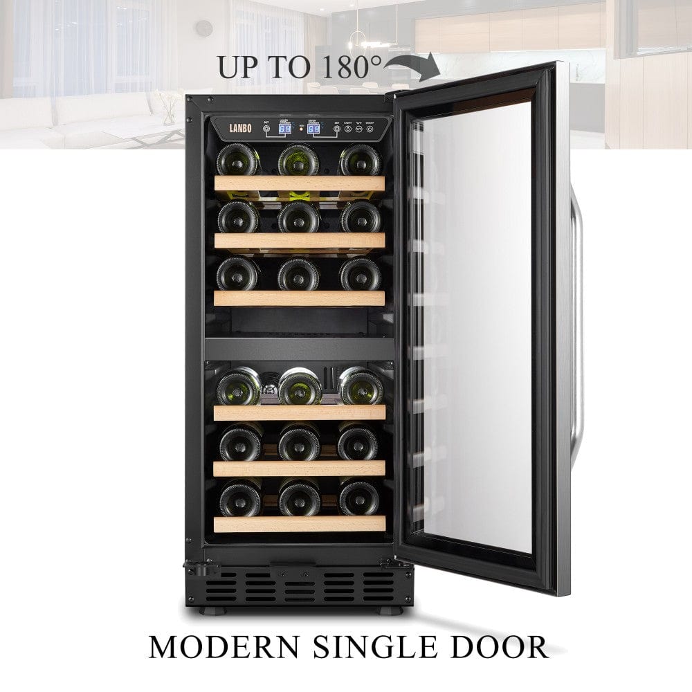 Lanbo Residential Lanbo 28 Bottle Dual Zone Wine Cooler - LW28D