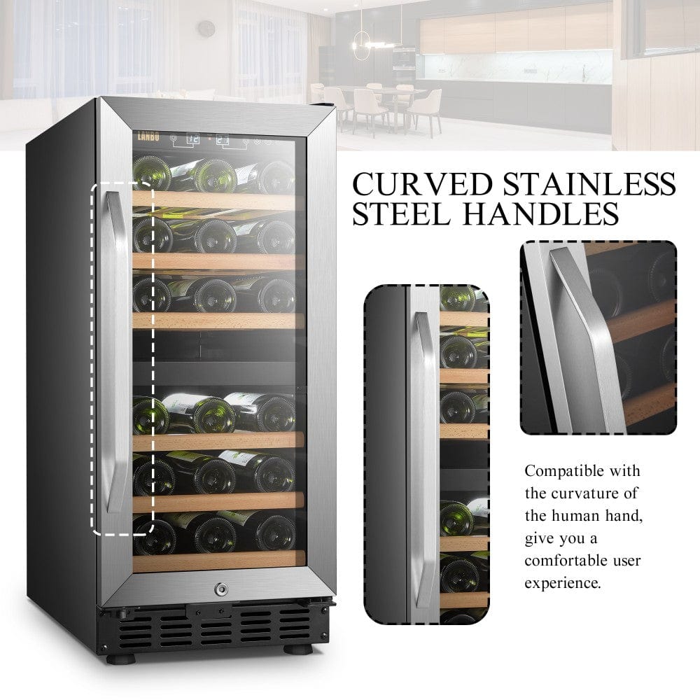 Lanbo Residential Lanbo 28 Bottle Dual Zone Wine Cooler - LW28D