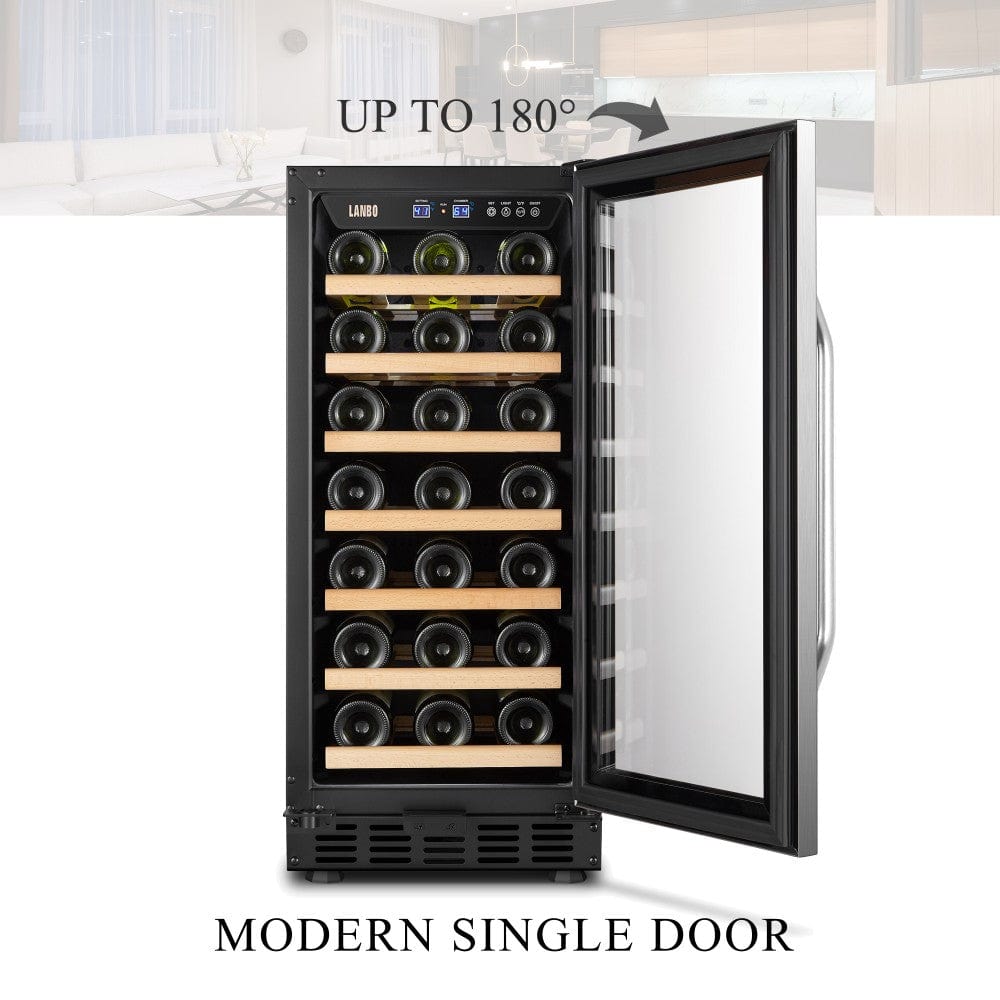 Lanbo Residential Lanbo 33 Bottle Single Zone Wine Cooler - LW33S