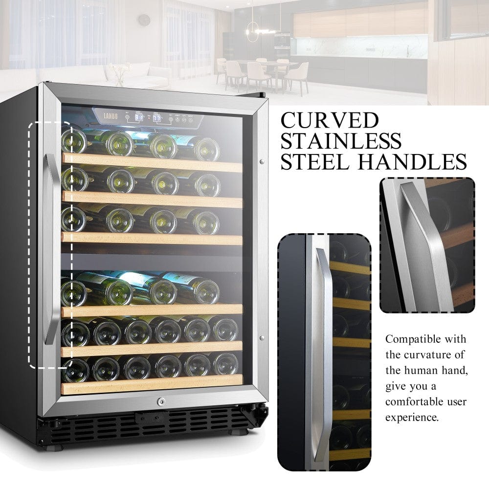 Lanbo Residential Lanbo 46 Bottle Dual Zone Wine Cooler - LW46D